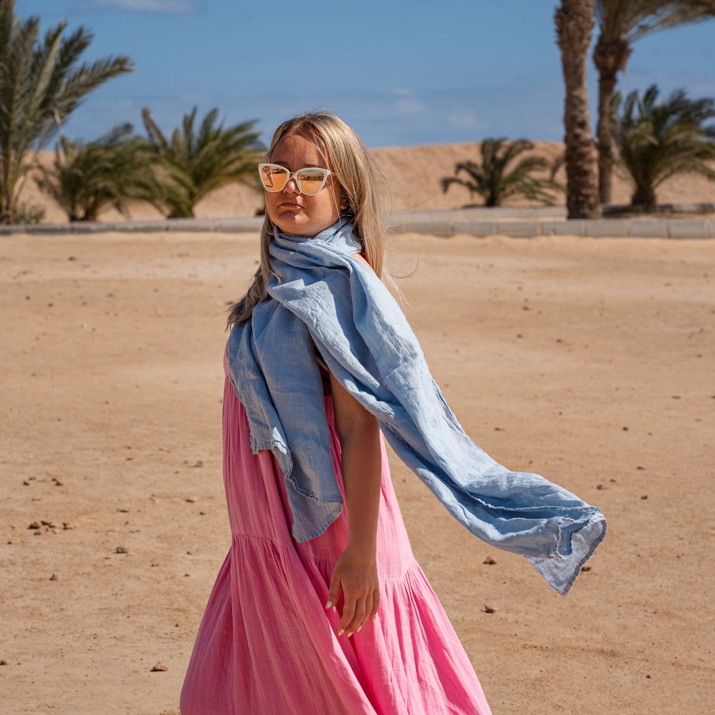 Women's Linen Scarf