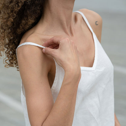 Linen Slip Top Kim