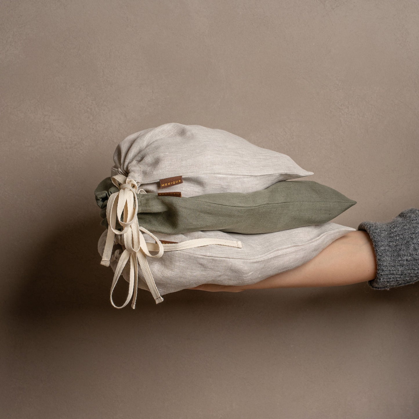 Breathable Linen Storage Bag