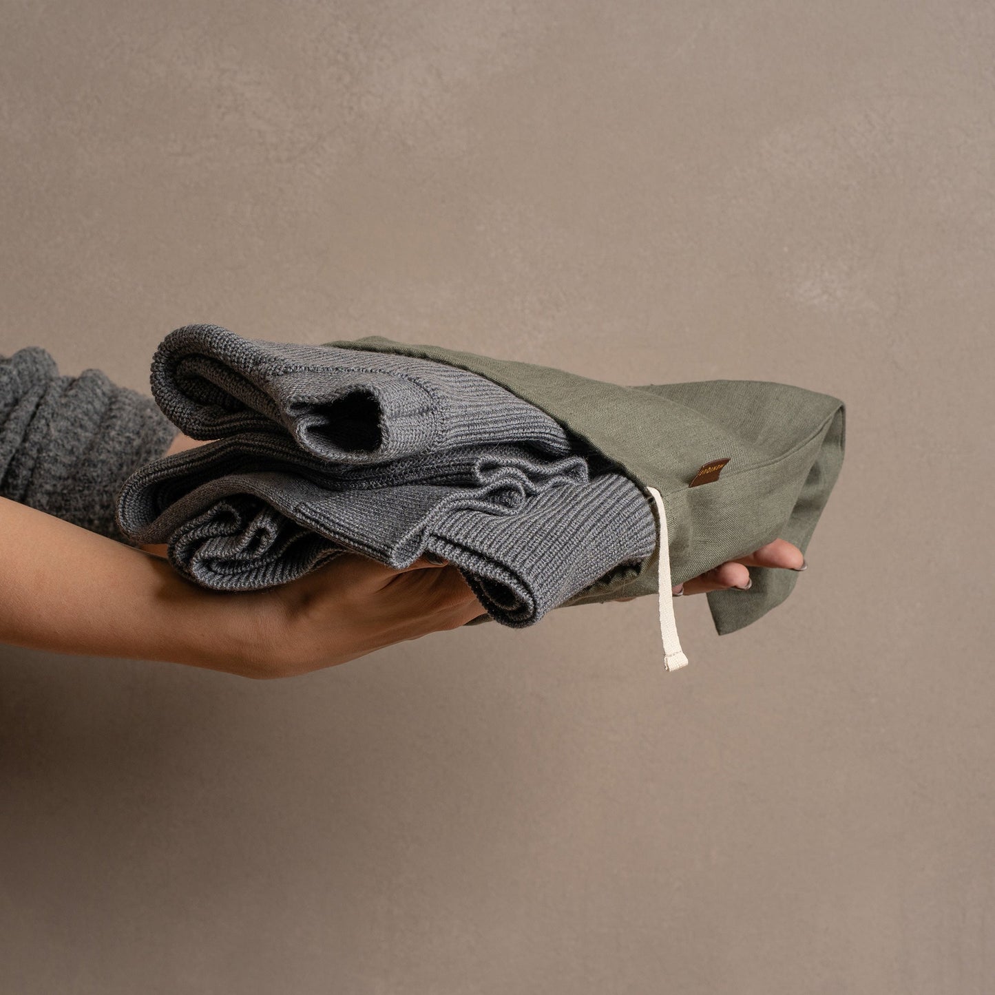 Breathable Linen Storage Bag