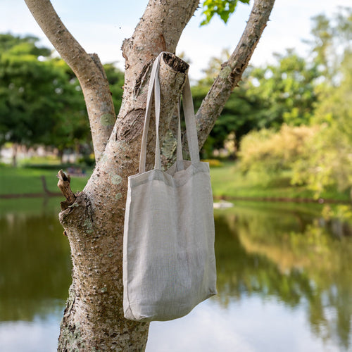 Durable Linen Tote Bag