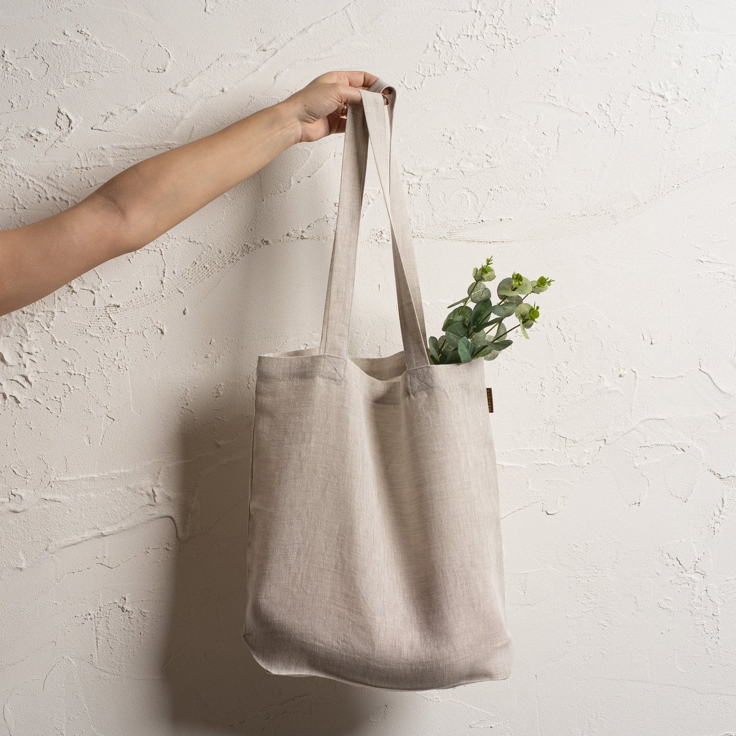 Reusable Linen Tote Bag