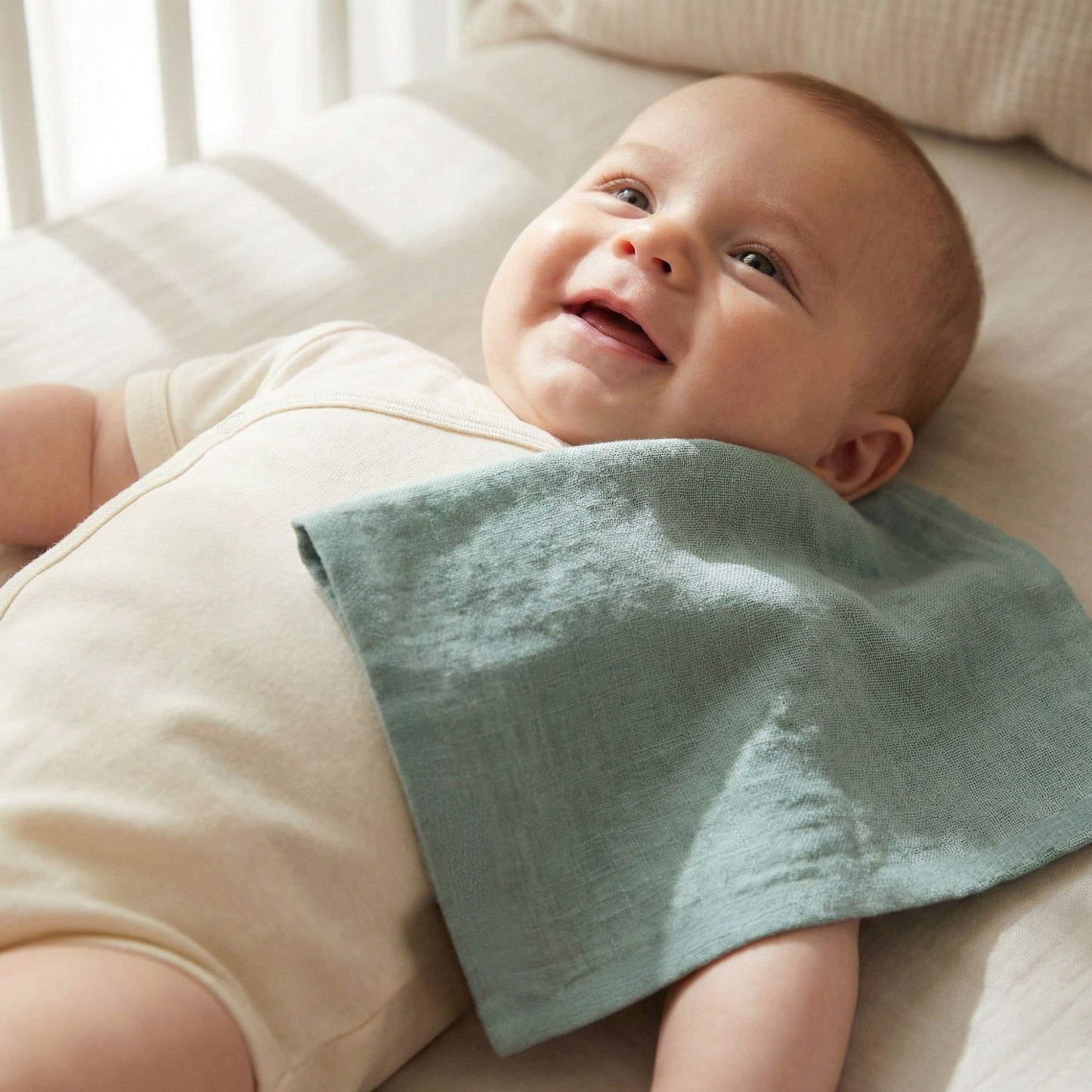 Linen Baby Burp