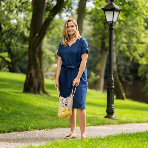 Loose Dress Joelle Storm Blue