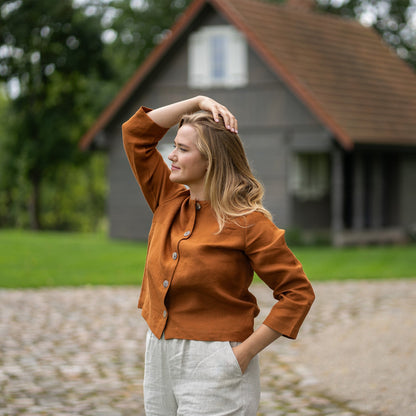 Blazer Jacket with Buttons Alice