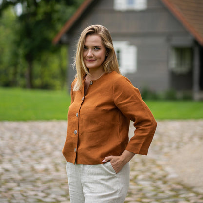 Blazer Jacket with Buttons Alice