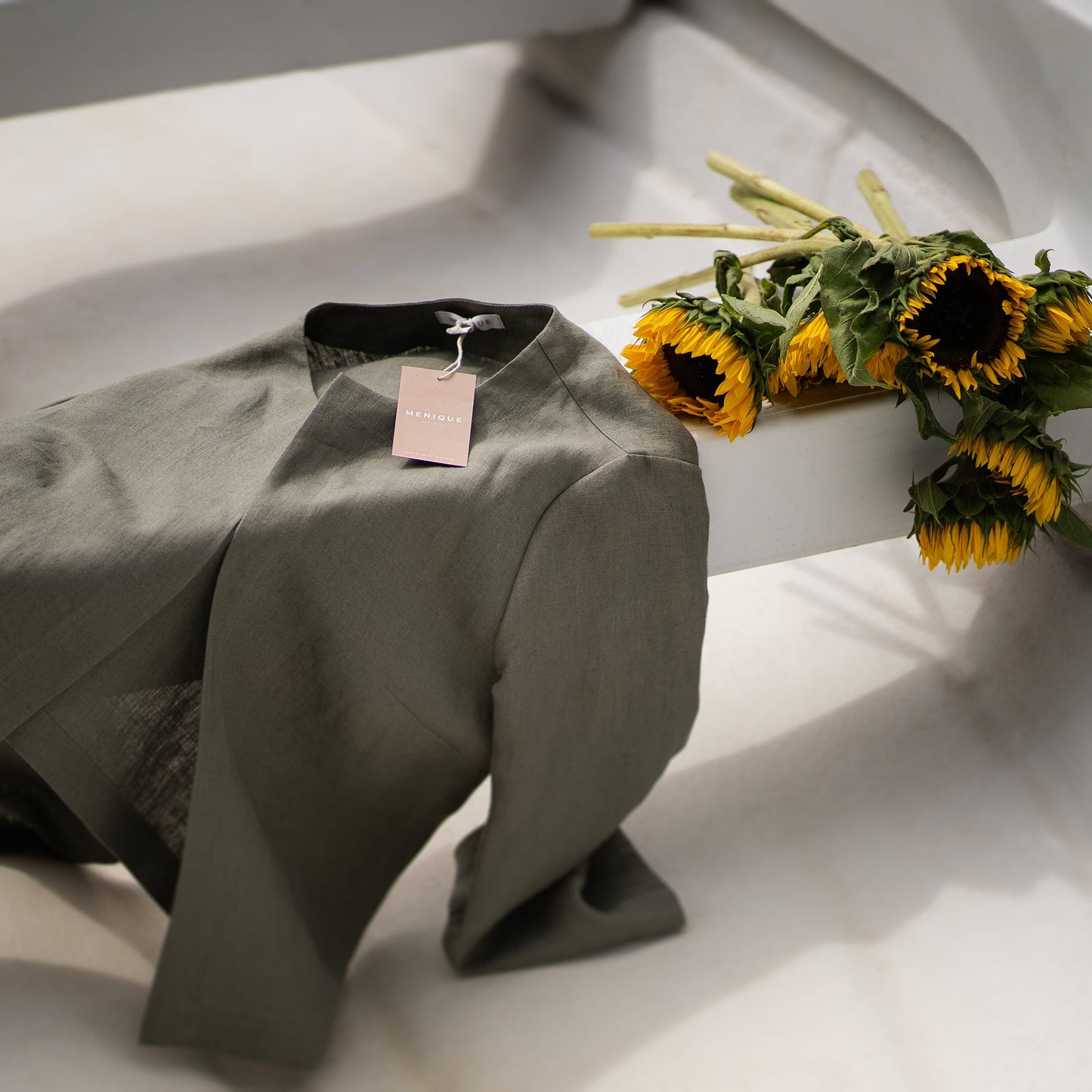 Light Linen Relaxed Jacket Eden