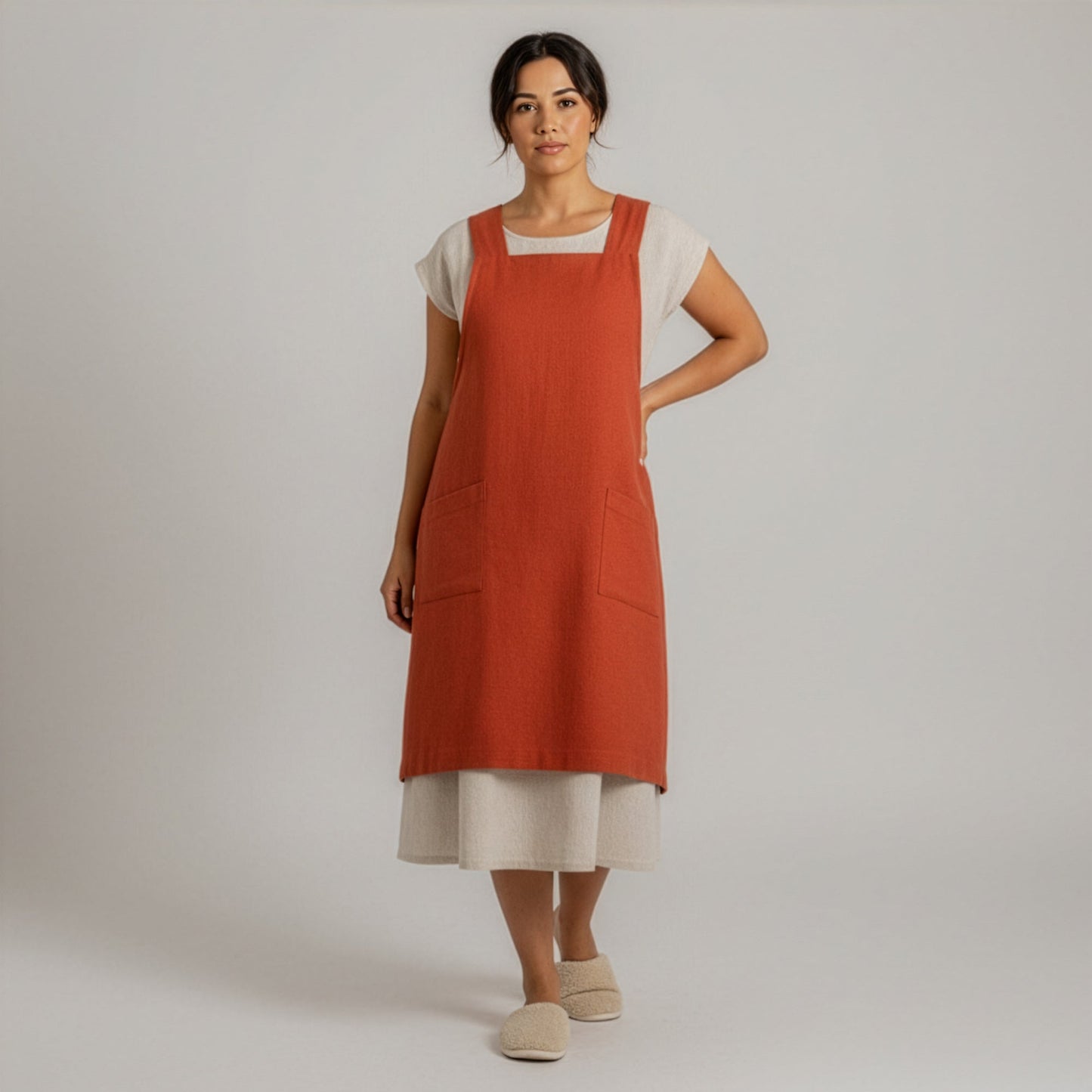 Cross-Back Japanese Apron