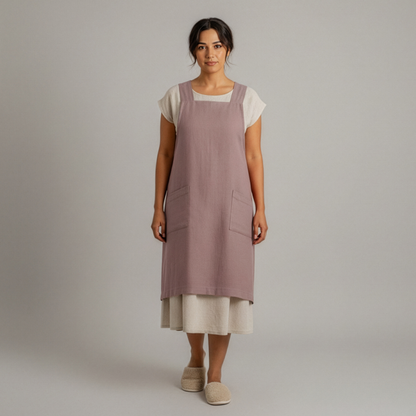 Cross-Back Japanese Apron
