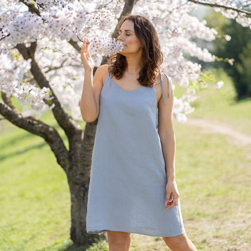 Slip Dress Liv Cloudy Blue