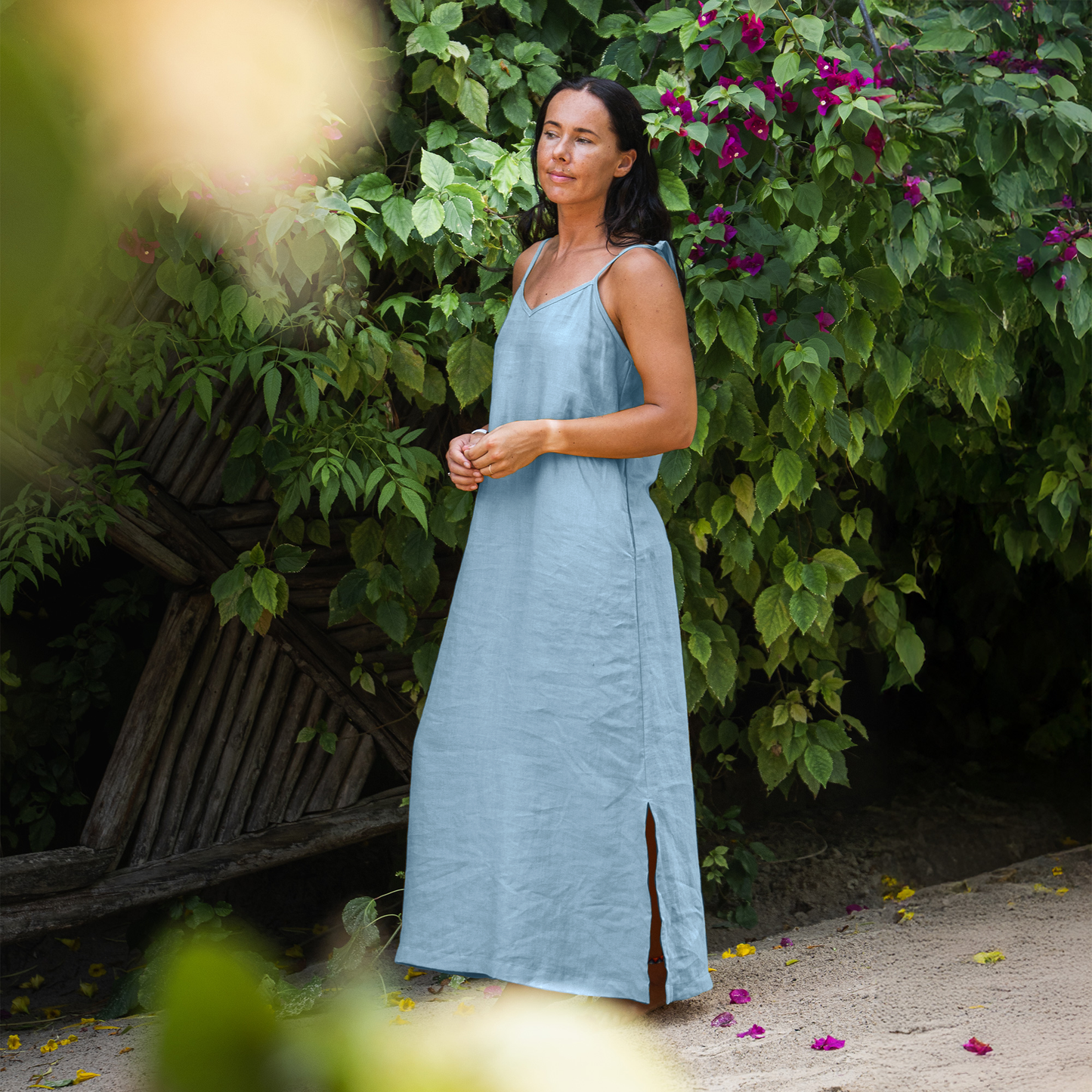 Maxi Slip Dress Livia