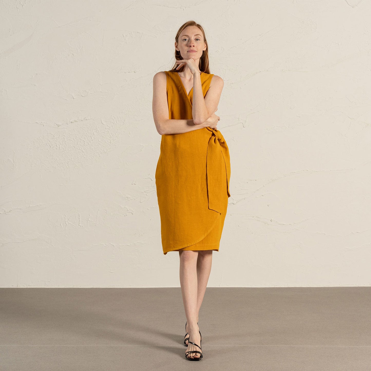 Dress with Side Ribbon Natalie