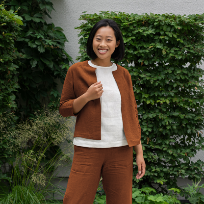 Light Linen Relaxed Jacket Eden