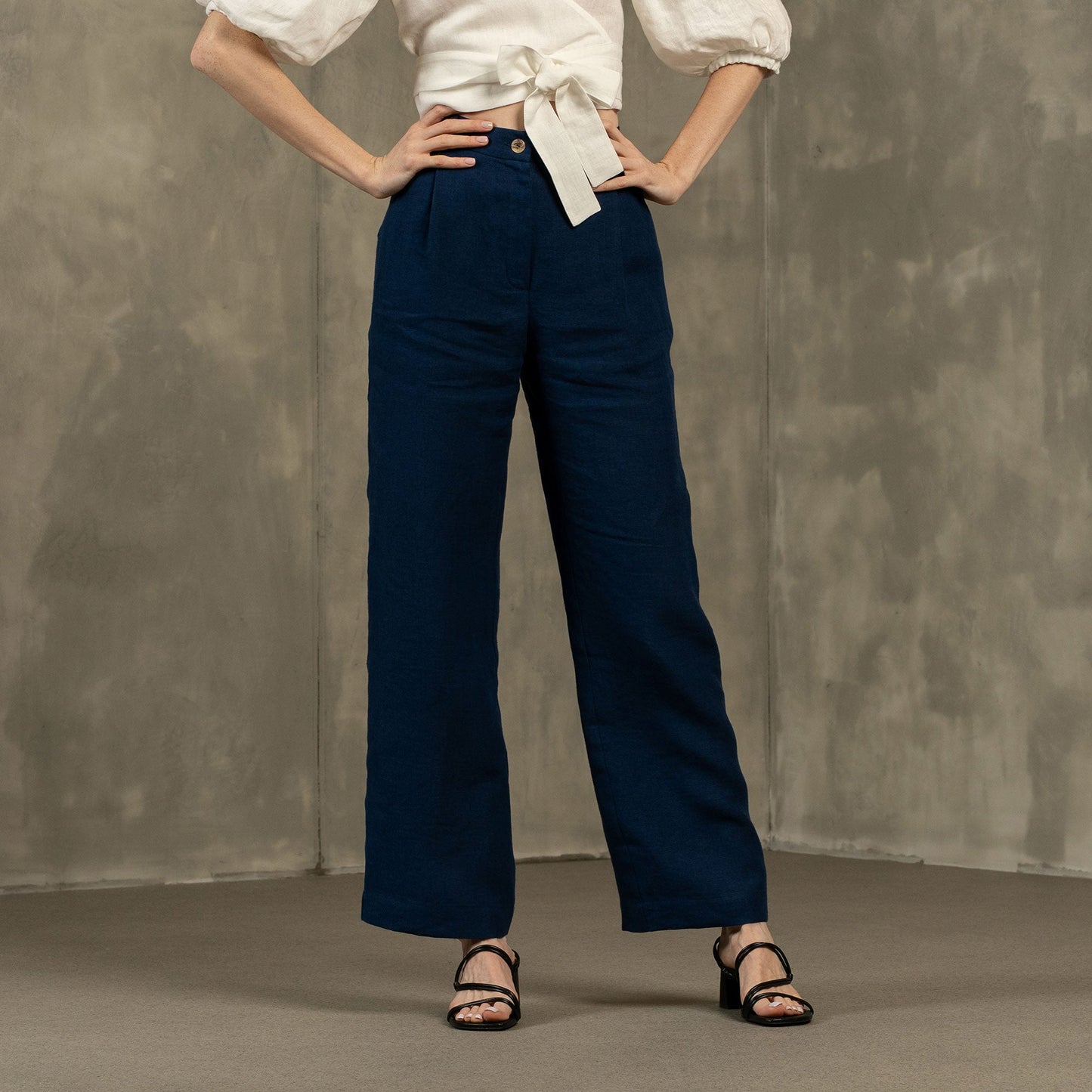 High Drape Pants Lotus