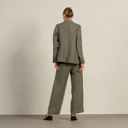 100% Linen Blazer Quin