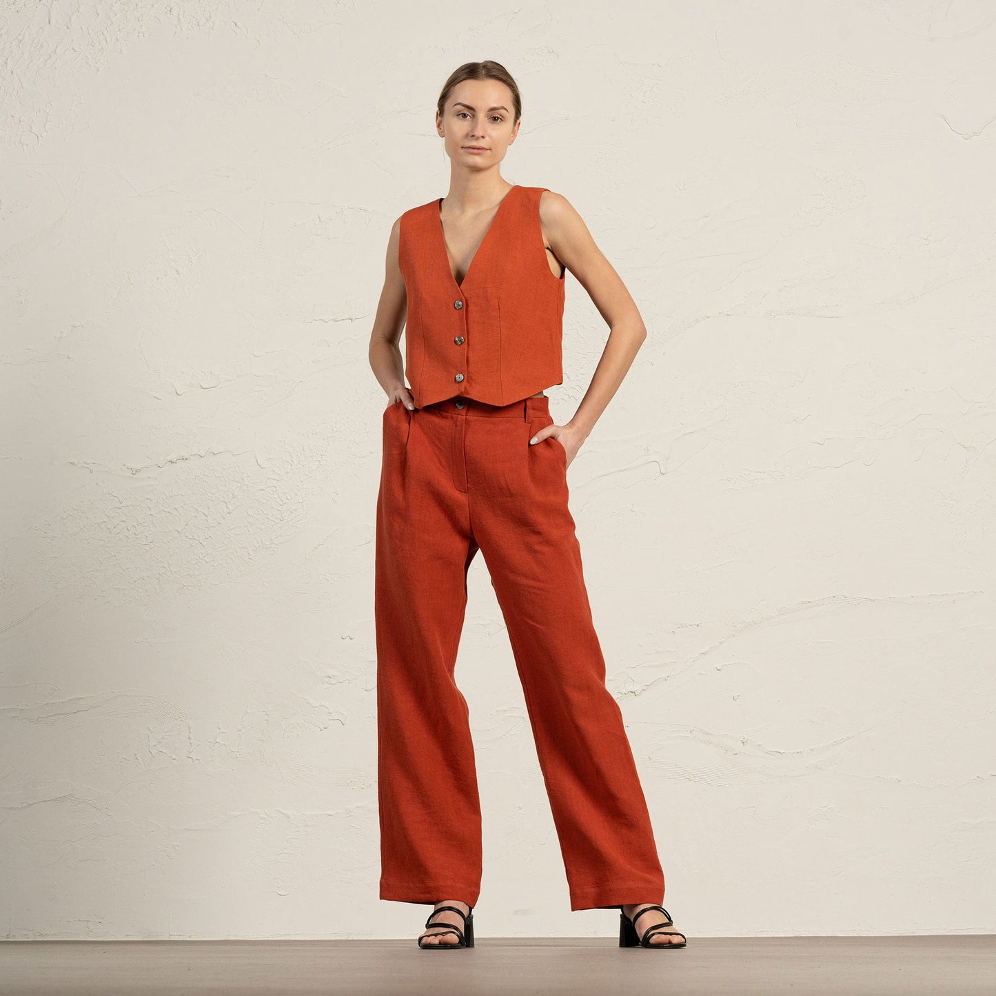 High Drape Pants Lotus