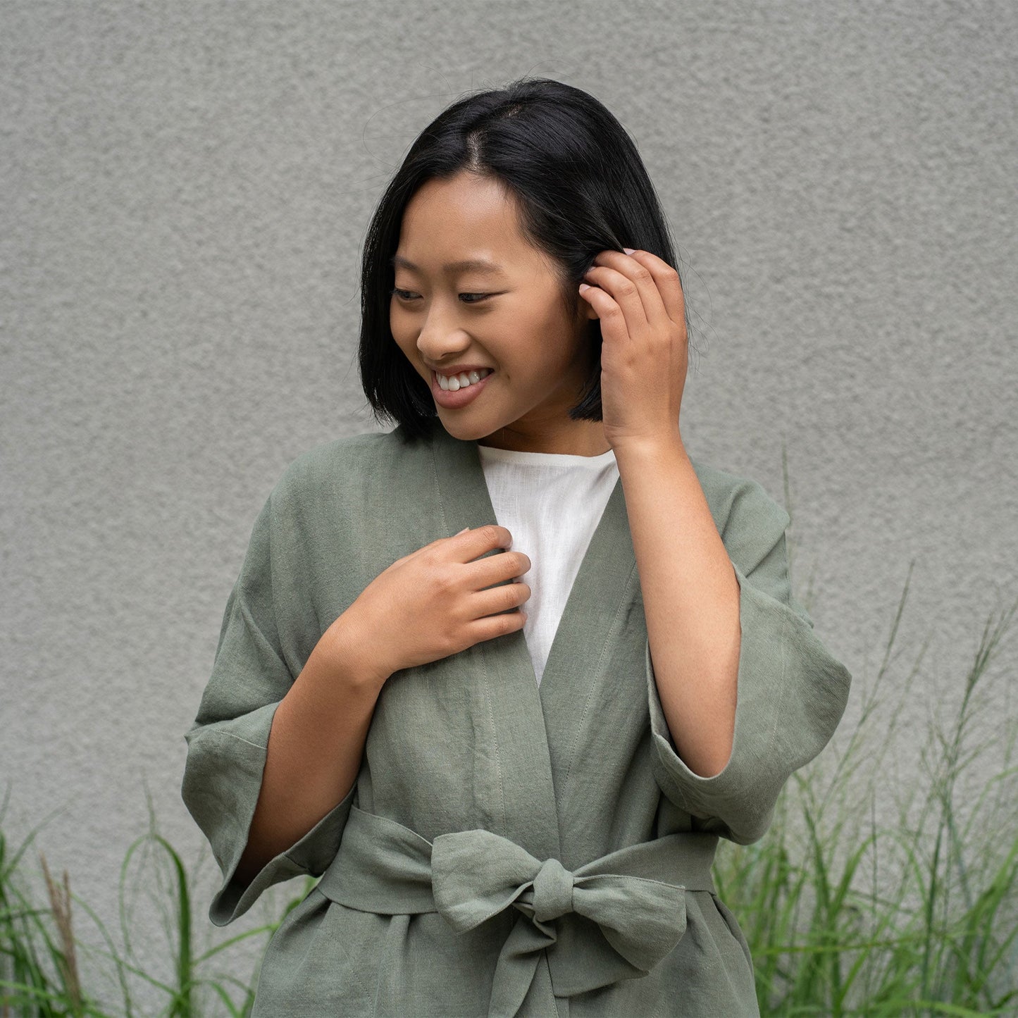 Short Sleeve Cardigan Sakura