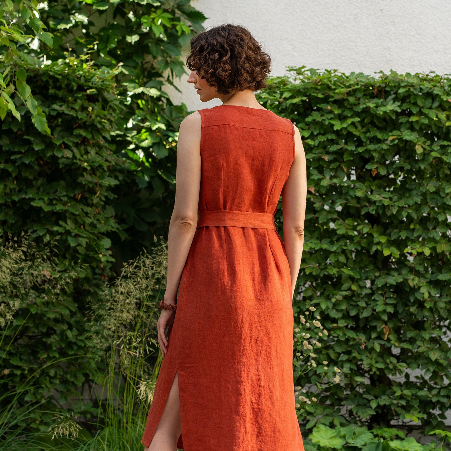 Linen Safari Dress Sierra