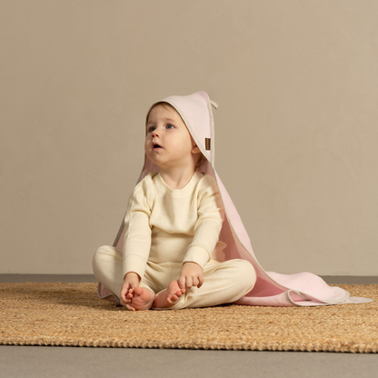 Linen Hooded Baby Towel