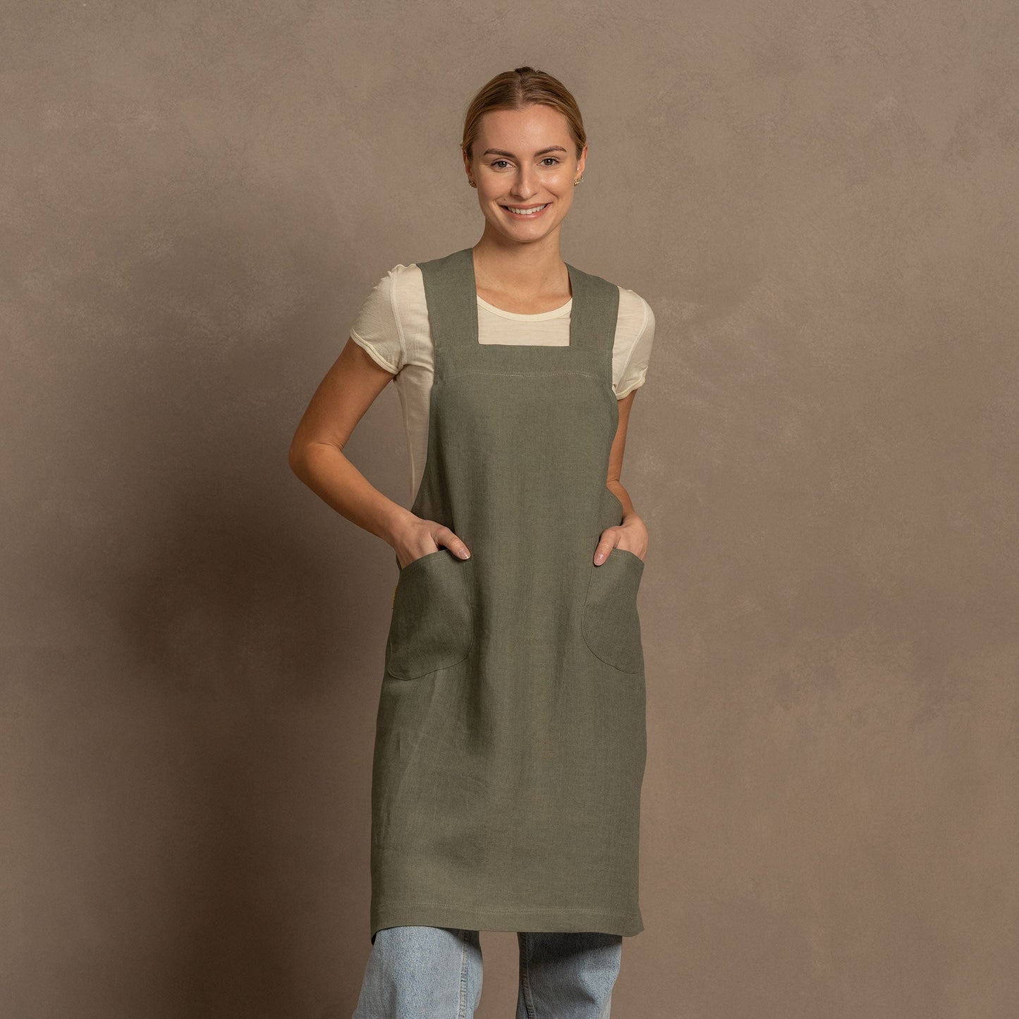 Linen Cooking Apron