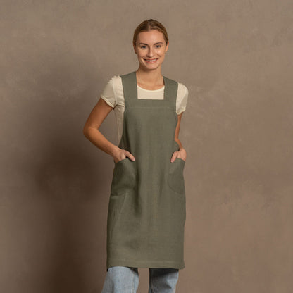 Linen Cooking Apron