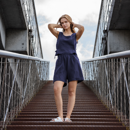 Bow Side Tie Top Audrey