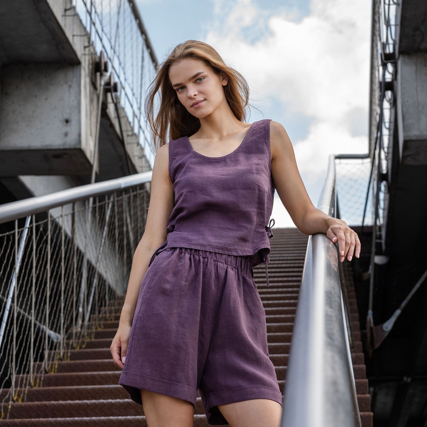 Bow Side Tie Top Audrey