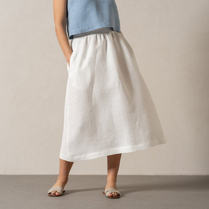 Linen Maxi Skirt Sophia