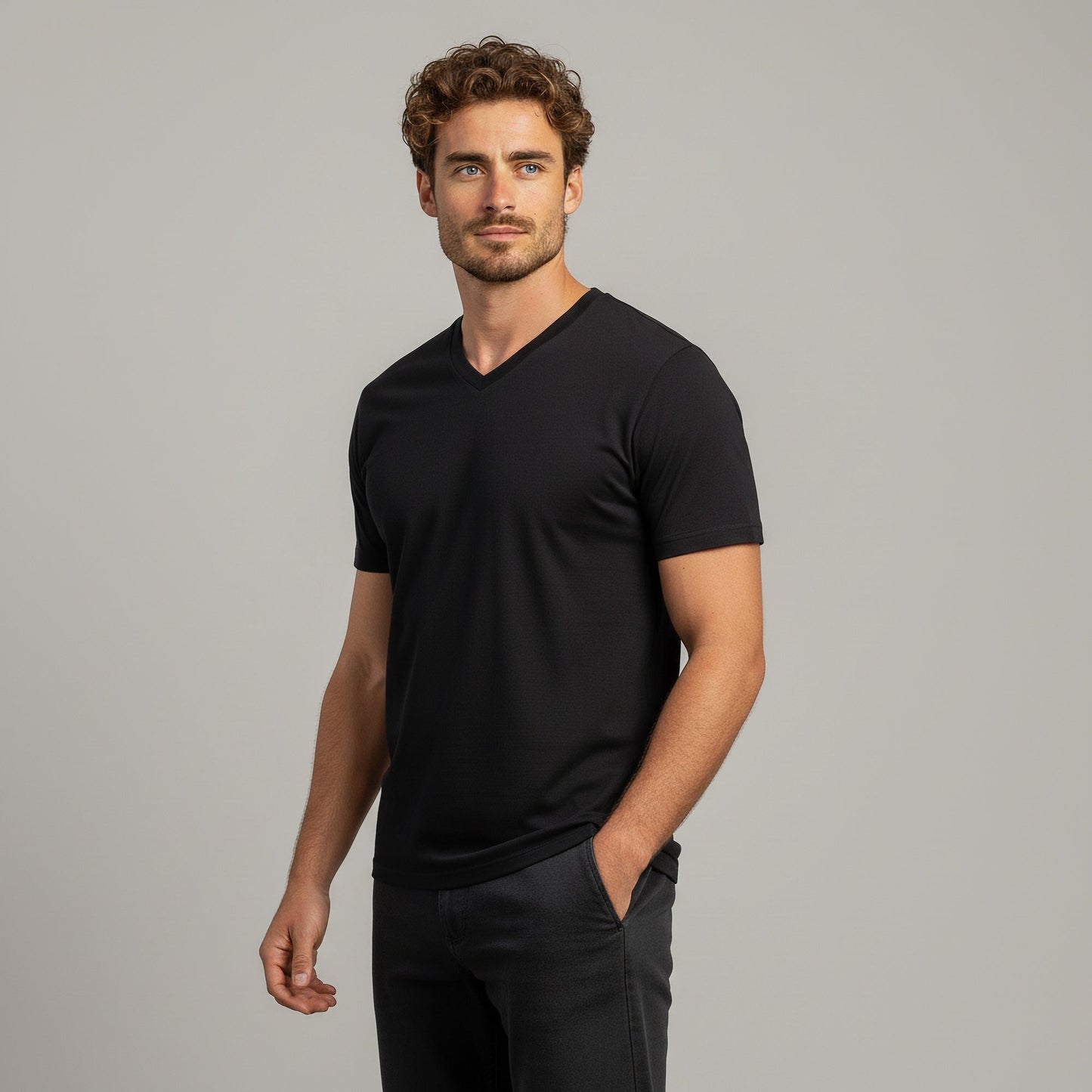 Men's Merino Everyday V-Neck T-Shirt