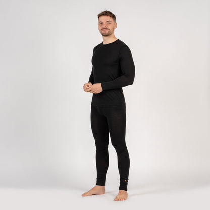 Men's 160 Base Layer Set Black