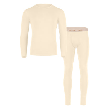 Men's 250 Long Sleeve & Bottom 2-Piece Natural