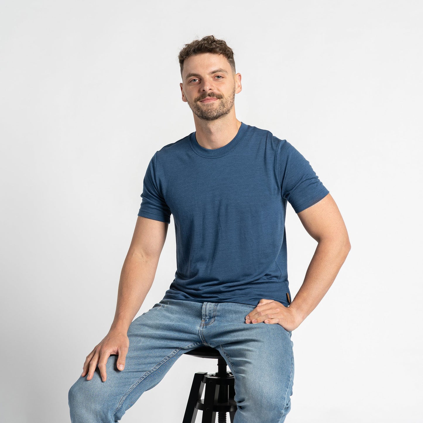 Regular 100% Merino T-Shirt for Men