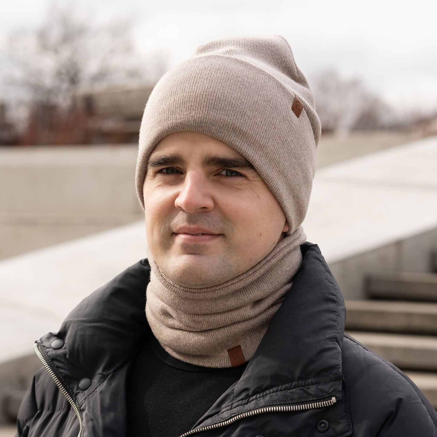 Men's Knit Neck Gaiter Merino