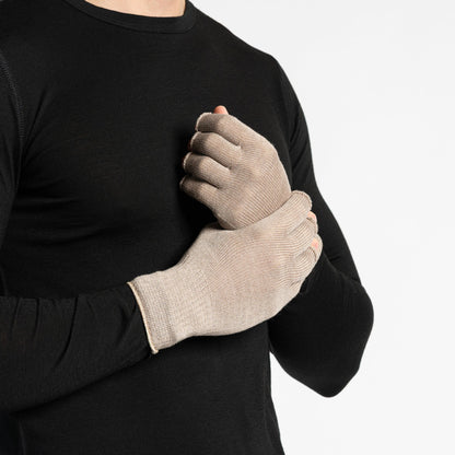 Merino Fingerless Gloves for Men