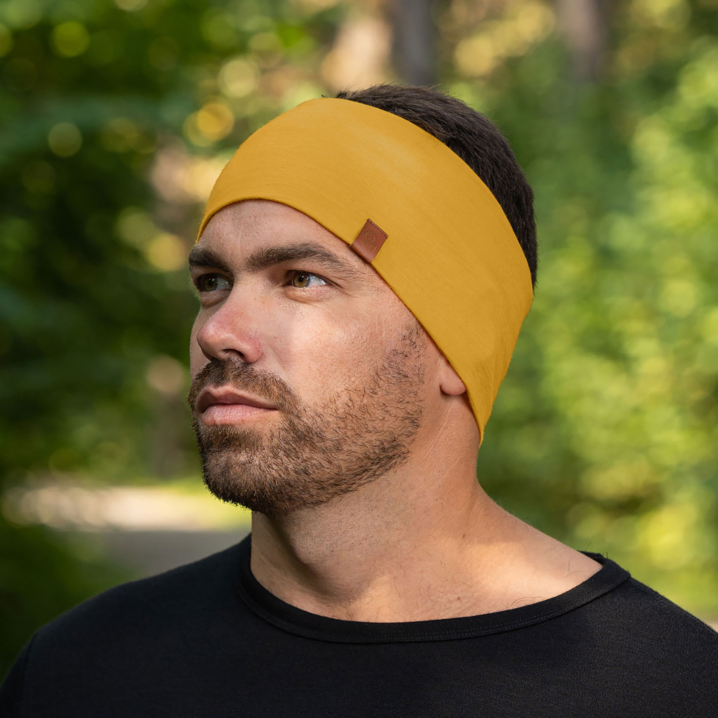Unisex Trekking Headband Yellow