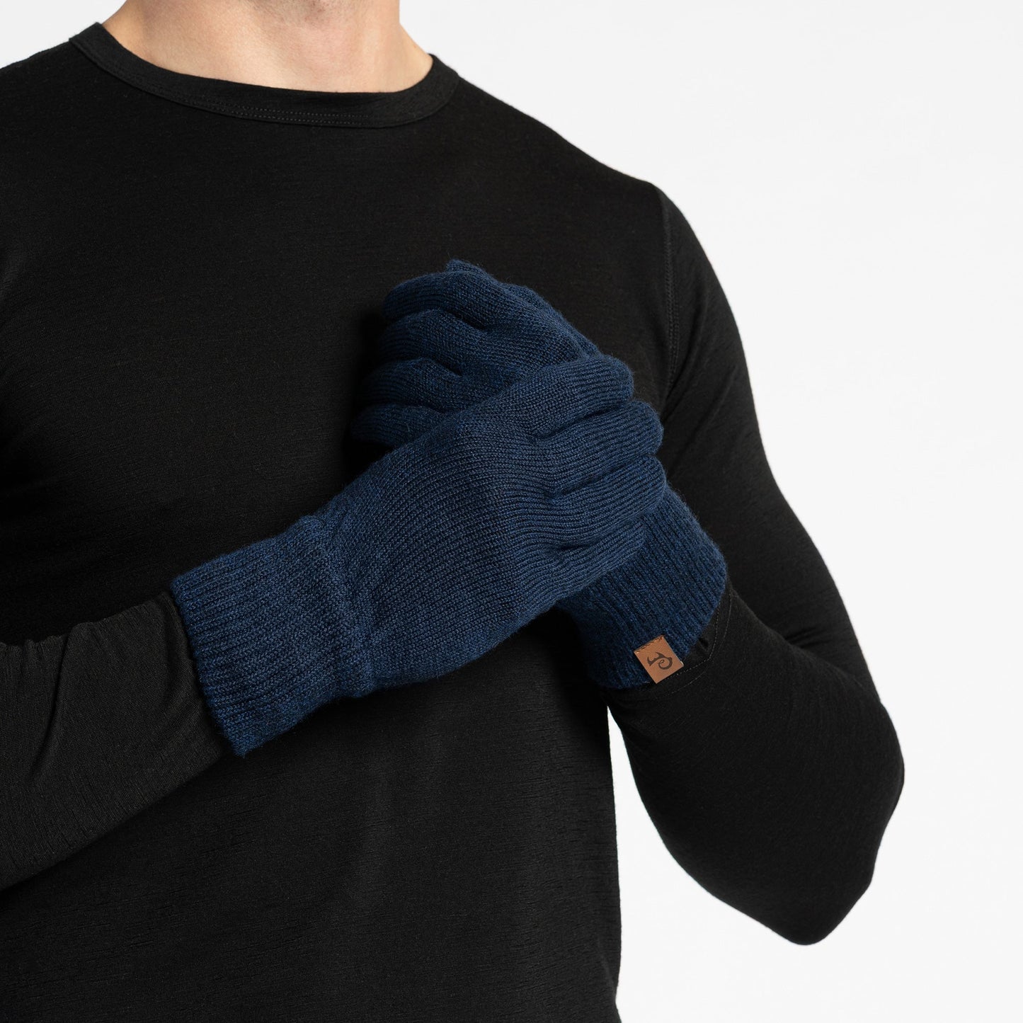 Men's Knit Gloves Merino