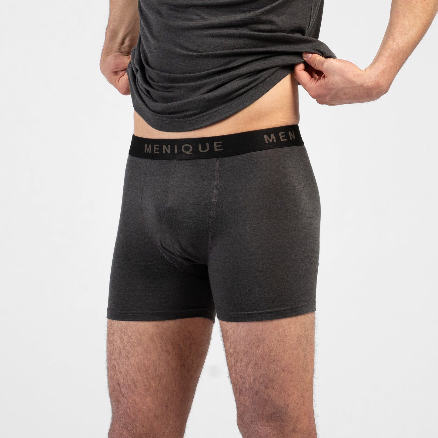 Men's Merino Short Boxer Briefs 3-Pack