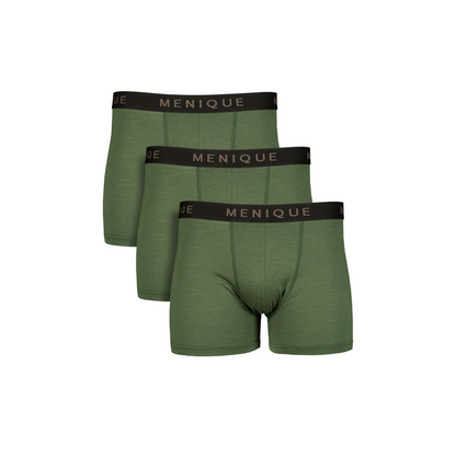 Men's Merino Short Boxer Briefs 3-Pack