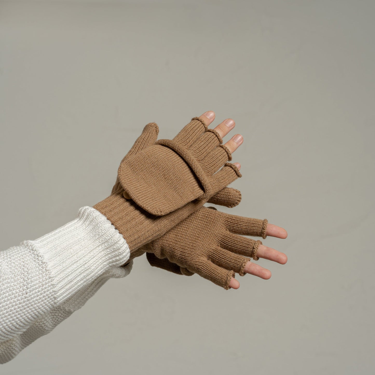 Women's Knit Merino Convertible Mittens