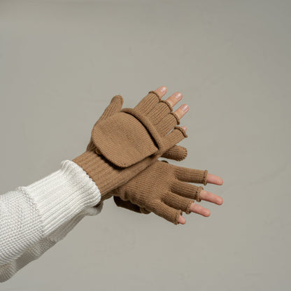 Women's Knit Merino Convertible Mittens