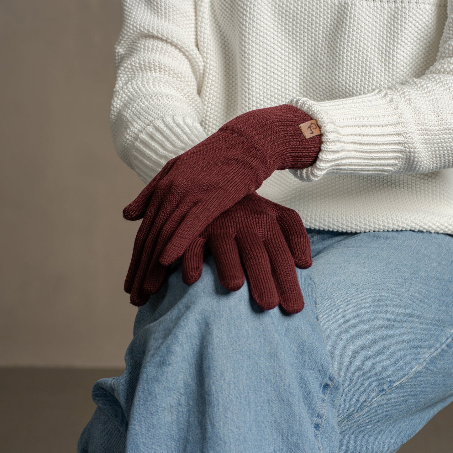 Women's Knit Merino Gloves