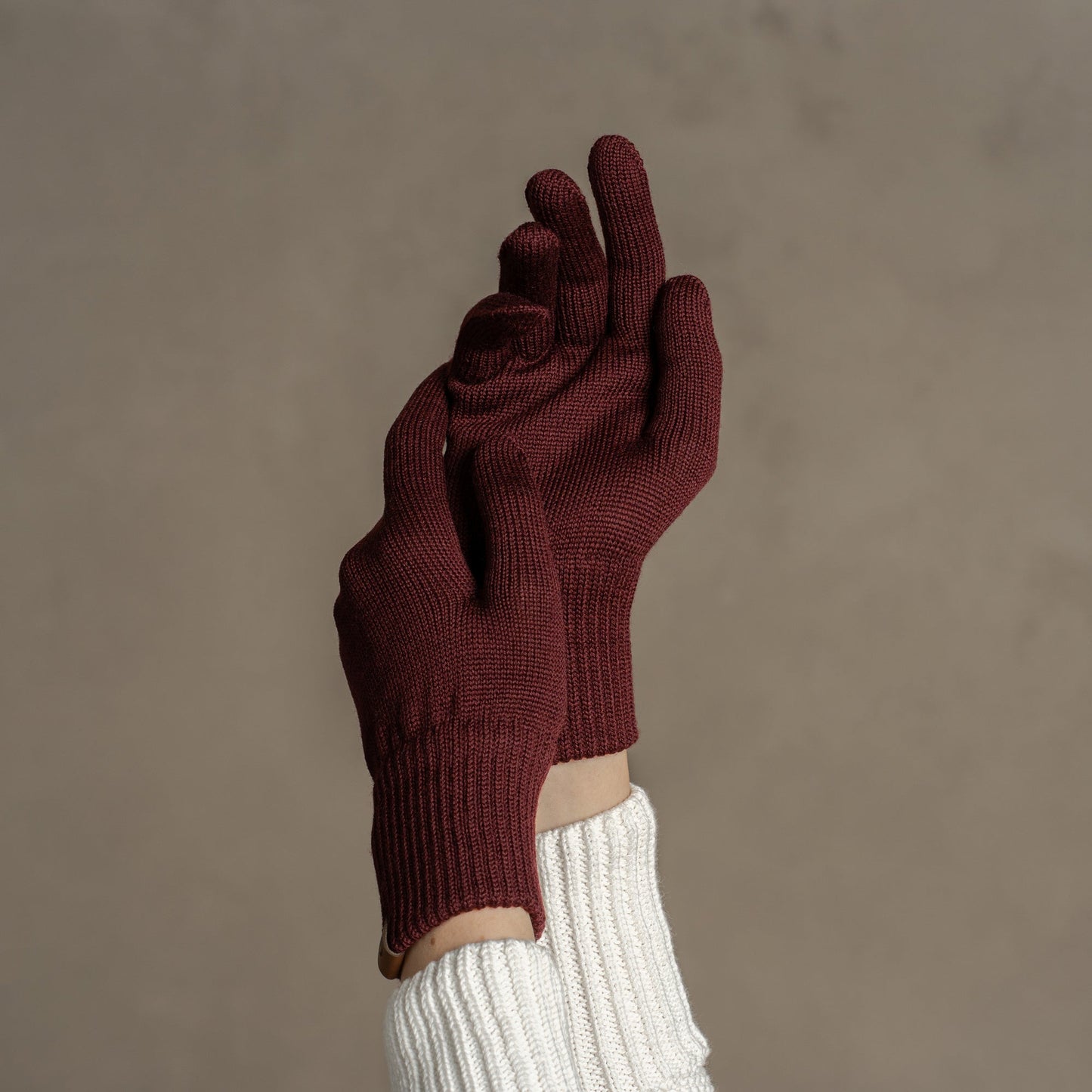 Women's Knit Merino Gloves
