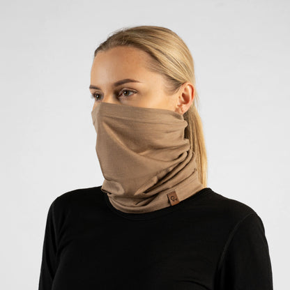 Women's Merino Wool Long Neck Gaiter