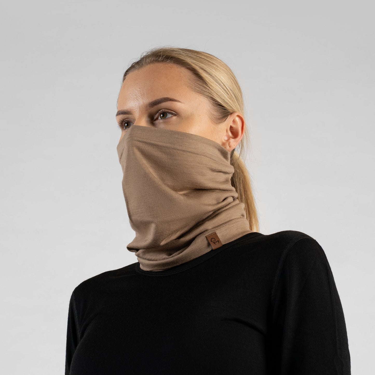 Women's Merino Wool Long Neck Gaiter