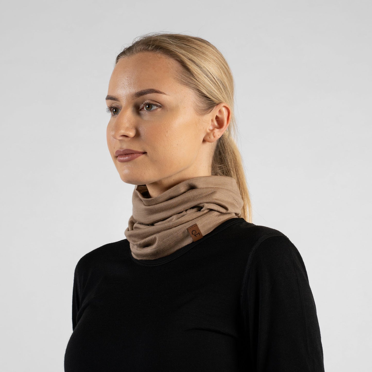 Women's Merino Wool Long Neck Gaiter