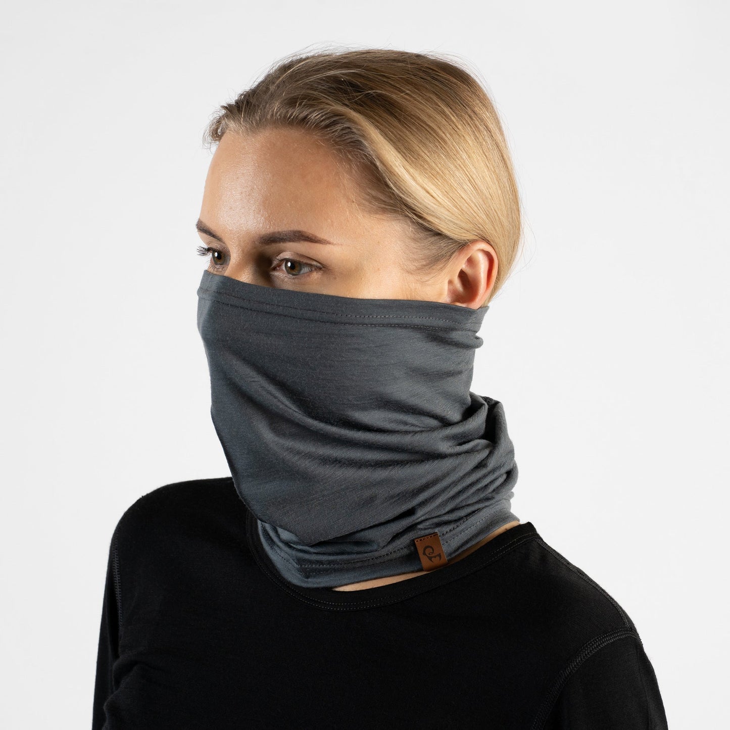 Women's Merino Wool Long Neck Gaiter