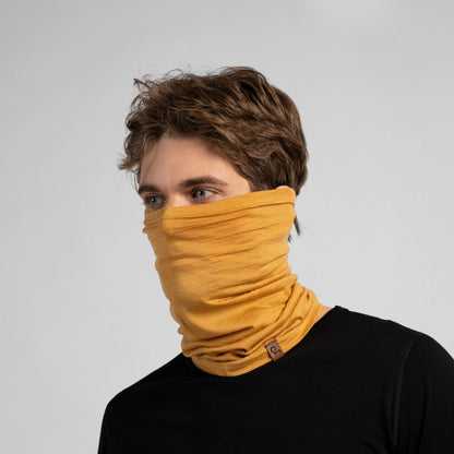 100% Merino Wool Long Neck Gaiter For Men