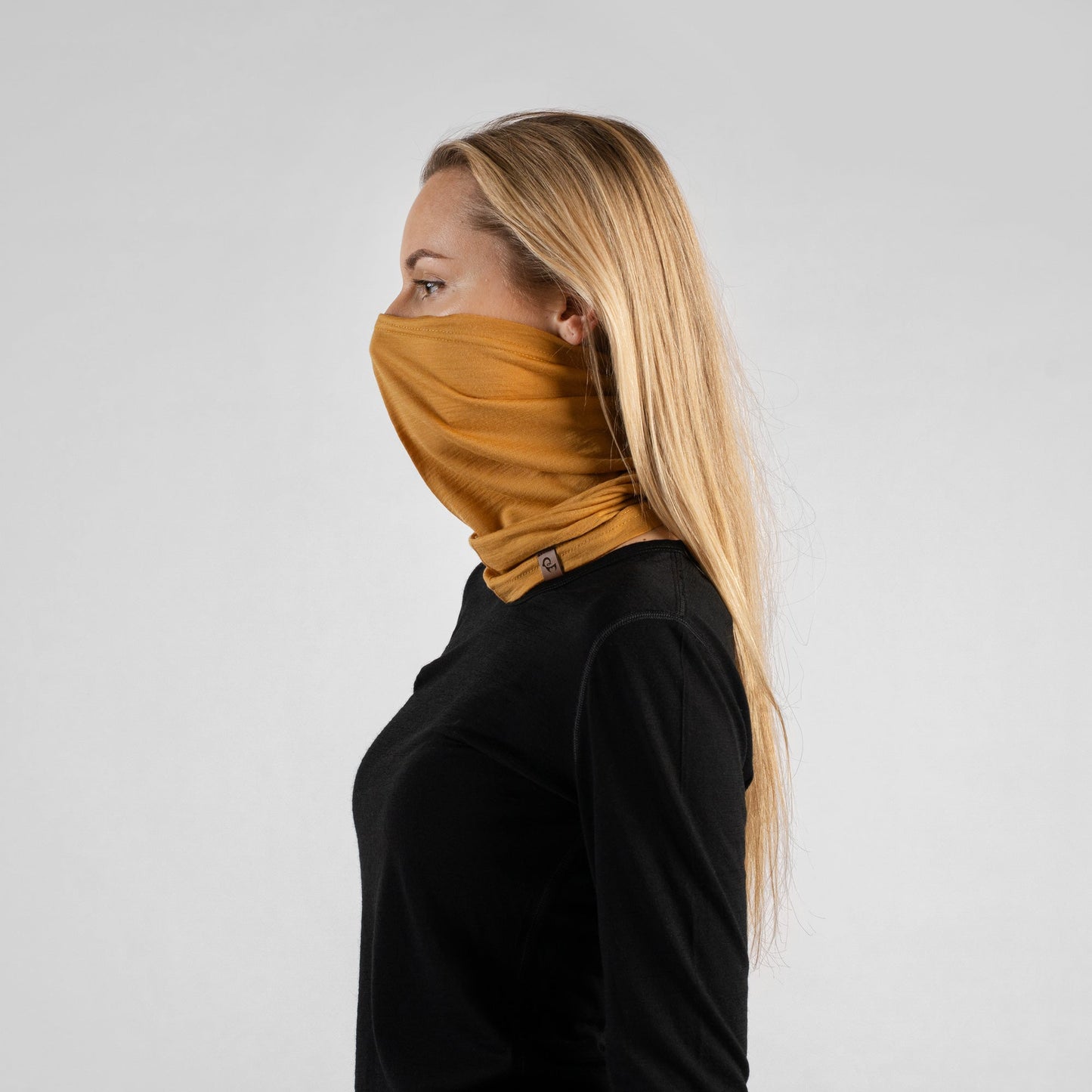 Women's Merino Wool Long Neck Gaiter