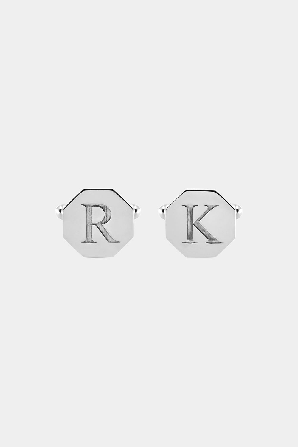 Letter Cufflinks | Silver