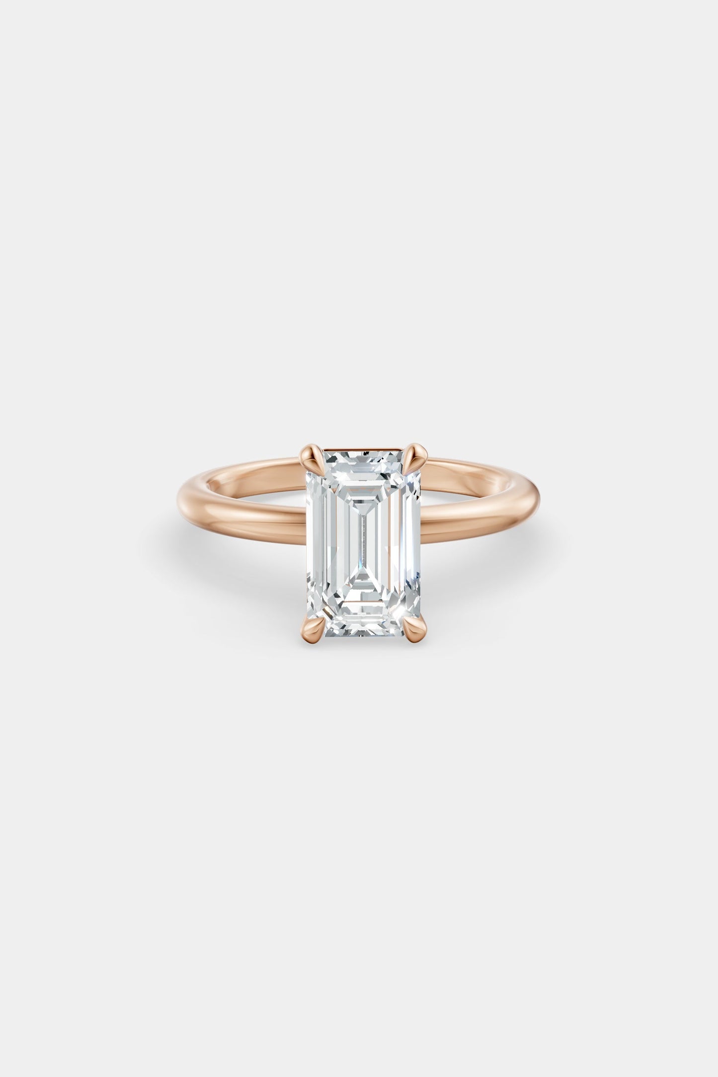Diamond Solitaire Ring | Piccolo Band